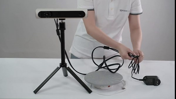 Lynx 3D Scanner, 0.1MM Accuracy & 10 FPS Scan Speed, Portable 3D Scanner for 3D Printing and 3D Printer (Luxury Version)