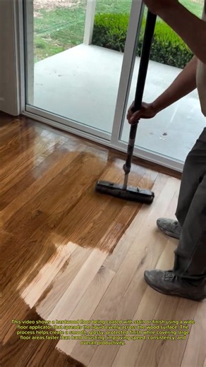 Hardwood Floor Finish Transformation