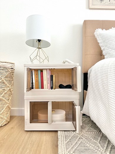 1.6K views · 23 reactions | Create storage anywhere in your home with these collapsible storage bins! #viral #amazonfinds #amazonhomefinds | Everything Envy | Facebook