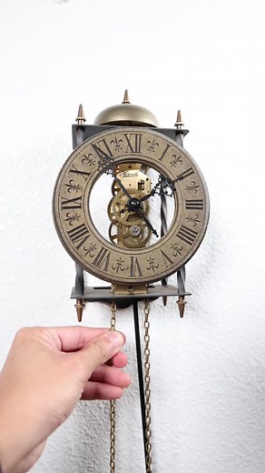 Inexpensive Hermle Skeleton Wall Clock for Your Home