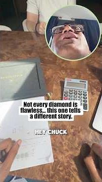 3.05CT Round Diamond | J Color I3 Clarity | The Truth About Inclusions #shorts