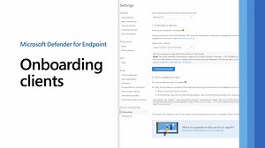 엔드포인트용 Microsoft Defender에 장치 온보딩