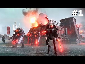 HELLDIVERS 2 (Defense Campaign) - Let's Play Part 1: Automaton Invasion!