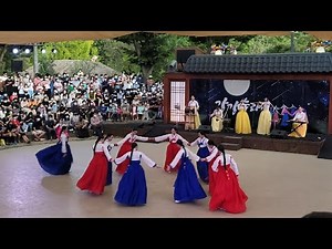 강강술래|Ganggangsullae|Korean Traditional Dance|Circle Dance #koreavlog