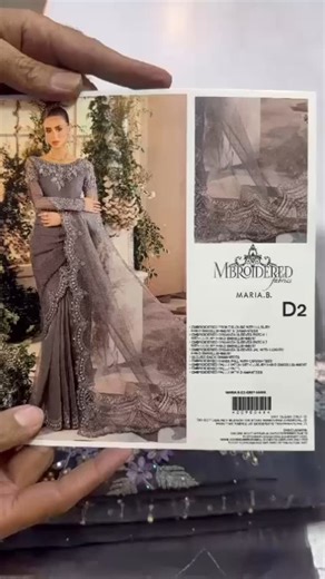 Maria b saree 23500rs only WeddingChiffon#_2025 #autum#winter#Maria_B #Zarashahjahan #zainabchottani #kingcopy #mushq #qalamkar #sobianazir #farahtalibaziz #zaha #eid2025#Eidulfitr2025#crimson #elan #wedding collection #summercollection #spring2025#weddingcollection2025 | Crescent casuals | Facebook
