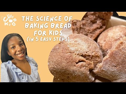 Kitchen Science: How Bread is Made for Kids | 5 Easy Steps to Making Bread for Kids