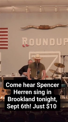 Spencer is just one of the great singers you'll hear at the Roundup Music Show tonight! | Roundup Music Show