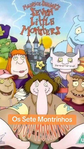 Os Sete Monstrinhos: Série de Desenho Animado Criada por Maurice Sendak