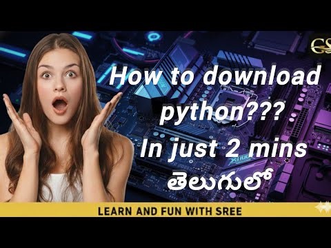 How to download python?? In 2 mins # python download # python