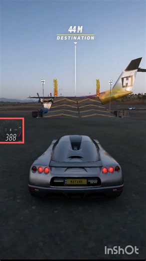 Koenigsegg CC850 Just BROKE Gravity 💀🔥 #koenisegg #cc850 #fh5shorts #shorts