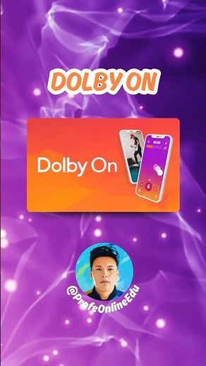 🎤✨ Need to record with professional quality? Use Dolby On 🎬📱🎧