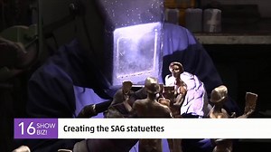 What goes behind creating the amazing SAG statuettes, actors comment on Oprah's Golden Globe speech and more in your entertainment buzz on Local Now! | Local Now