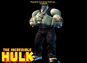 Playable real Grey Hulk (Joe Fixit) Mod for The Incredible Hulk Video Game | TIHulk Mods