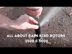 All About Rain Bird 5000 & 3500