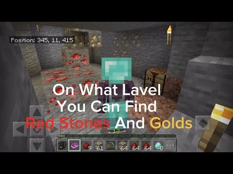 On What Level You Can Find Redstones And Golds In Minecraft Lifeboat Survival Mode SM Bedrock Server