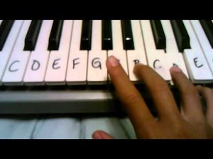 How to play saria's song on piano