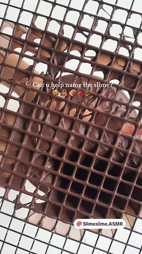 Creamy Chocolate Slime ASMR for Stress Relief