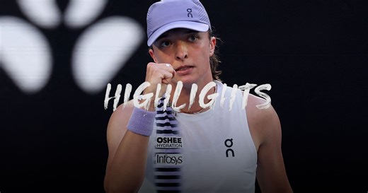 Maddison Inglis - Iga Swiatek - Australian Open Highlights