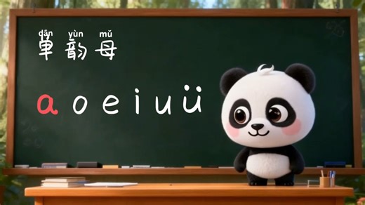 【拼音启蒙】单韵母｜a o e i u ü｜看动画 识拼音 | 轻松掌握拼音 ｜hoyo学前班
