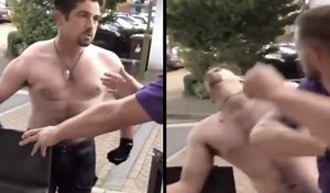 Classic: He Warned Him A Few Times Then Knocked Him Out Cold!