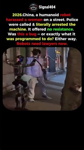 Police Just Arrested an AI Robot #shorts