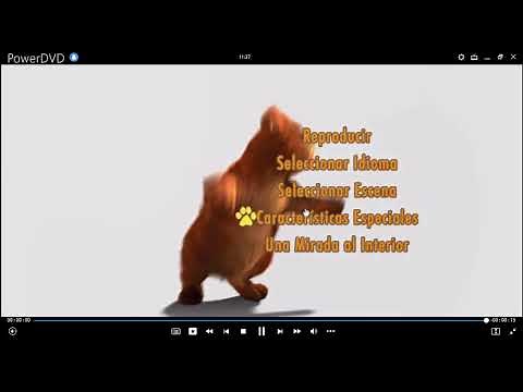 Garfield: La Película DVD Menu 2004 en español