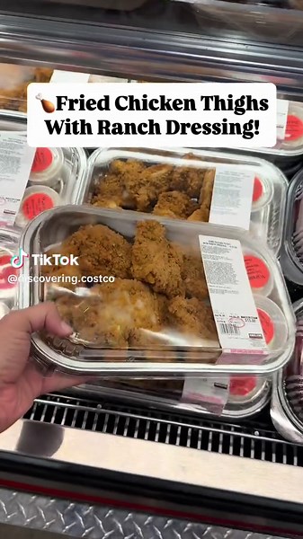 New Kirkland Fried Chicken Thighs Now at Costco!