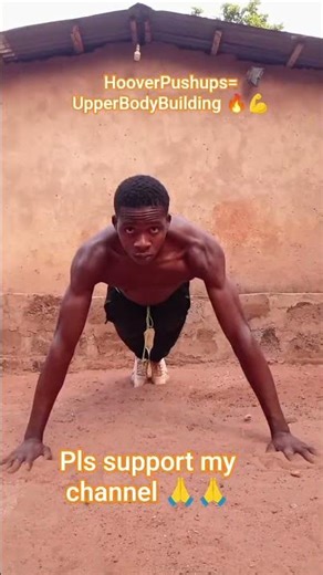 HooverPushups= UpperBodyBuilding 🔥💪 #pushup #calisthenics #bodybuilding #physique #selflove