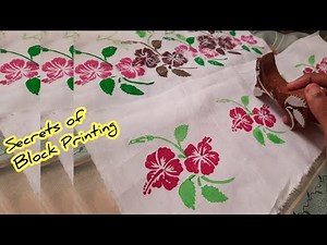 Secrets of Block Printing | Wooden Block Printing Tips and Tricks
