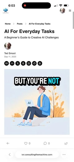 AI For Everyday Tasks from Consulting The Machine