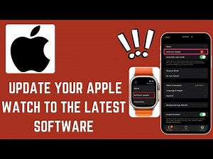Easy Steps to Update Your Apple Watch to the Latest Software - Here's How You Can DO It - 2025