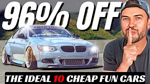 The MOST FUN Cars you can buy for less than $200 a month! These 10 cars are sure to put a smile on your face each and every single time you take them for a spin. And every single one of them can be yours for less than just $10k! Let's Go! #fastcars #funcar #coolcars | Ideal Cars
