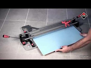 Cutting ceramic and porcelain using the Rubi TS Max Tile Cutter