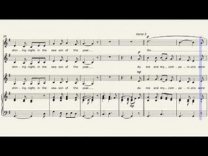 The Lincolnshire Poacher – Traditional folk song - for SSA choir and piano