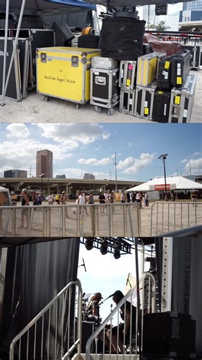 sneak peak backstage!