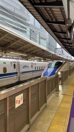 Shinkansen E7 series Toki No. 335 bound for Niigata. #train #trains #shinkansen #joetsushinkansen #e7 #e7series #jreast #tokyostation #tokyo #鉄道 #電車 #新幹線 #上越新幹線 #とき #東京駅 #東京