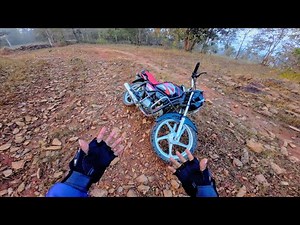 Hero Splendor POV Ride | Raw Offroad Trail Adventure | Ride#109 | ASMR | DJI Action 3