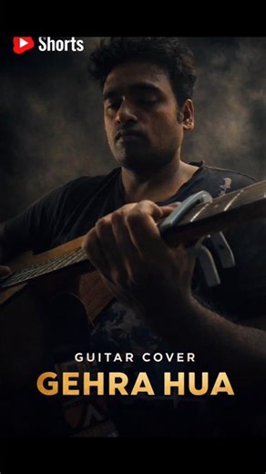 GEHRA HUA | MALE UNPLUGGED | DHURANDHAR | MELODICBASH | #youtubeshorts #guitar #@guitarraaga