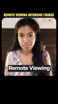 Remote Viewing : The Training Begins April 26 , 2026 | Limited Seats Only