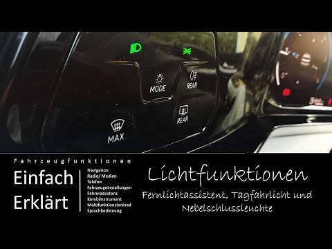 VW Golf 8 New Caddy: Light function via touch - Light Assist | Daytime running lights | Rear fog ...