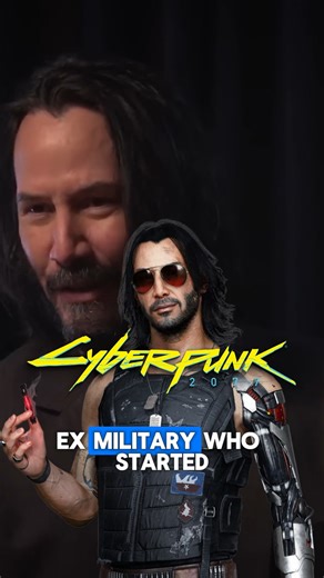 CyberpunkHQ | Keanu Reeves talks about playing Johnny Silverhand - He better be back in #Cyberpunk 2 #keanureeves | Instagram