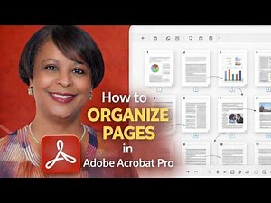 Organize PDF Pages in Adobe Acrobat