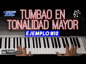 Como tocar cumbia: TUTORIAL teclado CUMBIA. Tocar Cumbia Fácil: CURSO DE tumbaos cumbia: Ejemplo #10