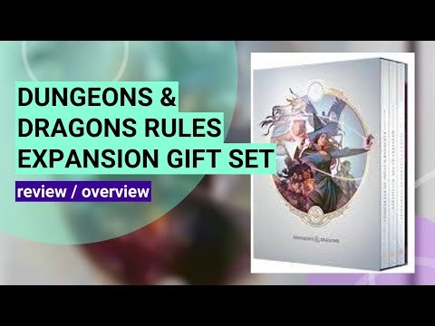 Review: Dungeons & Dragons Rules Expansion Gift Set (Alternate Cover)