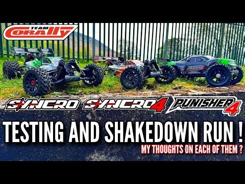 Team Corally 4S Showdown – Syncro 4 vs Punisher 4: Full Send Test!