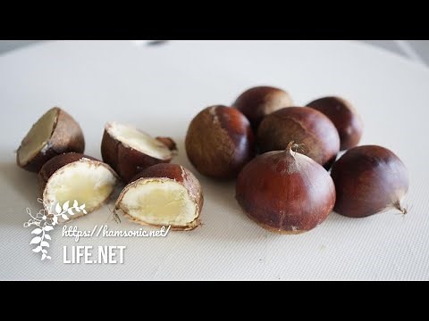 栗の一番簡単で美味しい食べ方はこれだと思う。【茹で栗の作り方と茹で方を紹介】