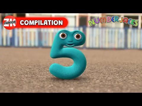Best Estimate – On And Off | Numberjacks DOUBLE Full Episodes