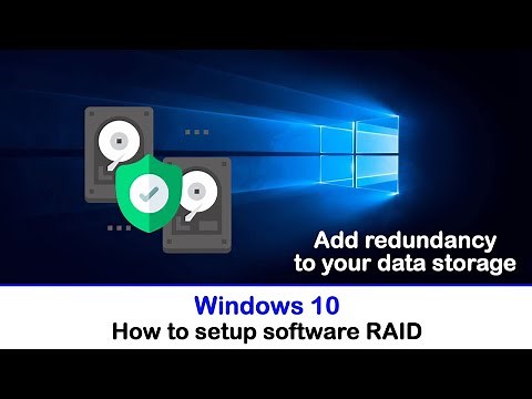 How To Set Up Software RAID 1 (two identical drives) In Windows 10