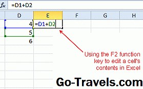 Editar células com a tecla de função F2 no Excel - COMO 2025