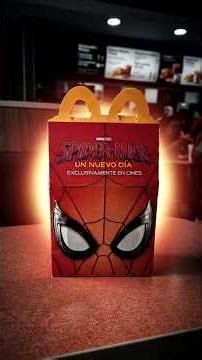 Here is the new Spider-Man Brand New Day Happy Meal at McDonald's 🕷🕸 | El Tio pixel